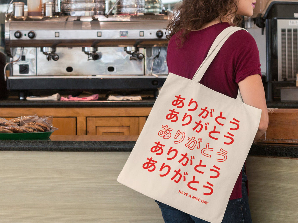 Arigato Thank You Tote Bag