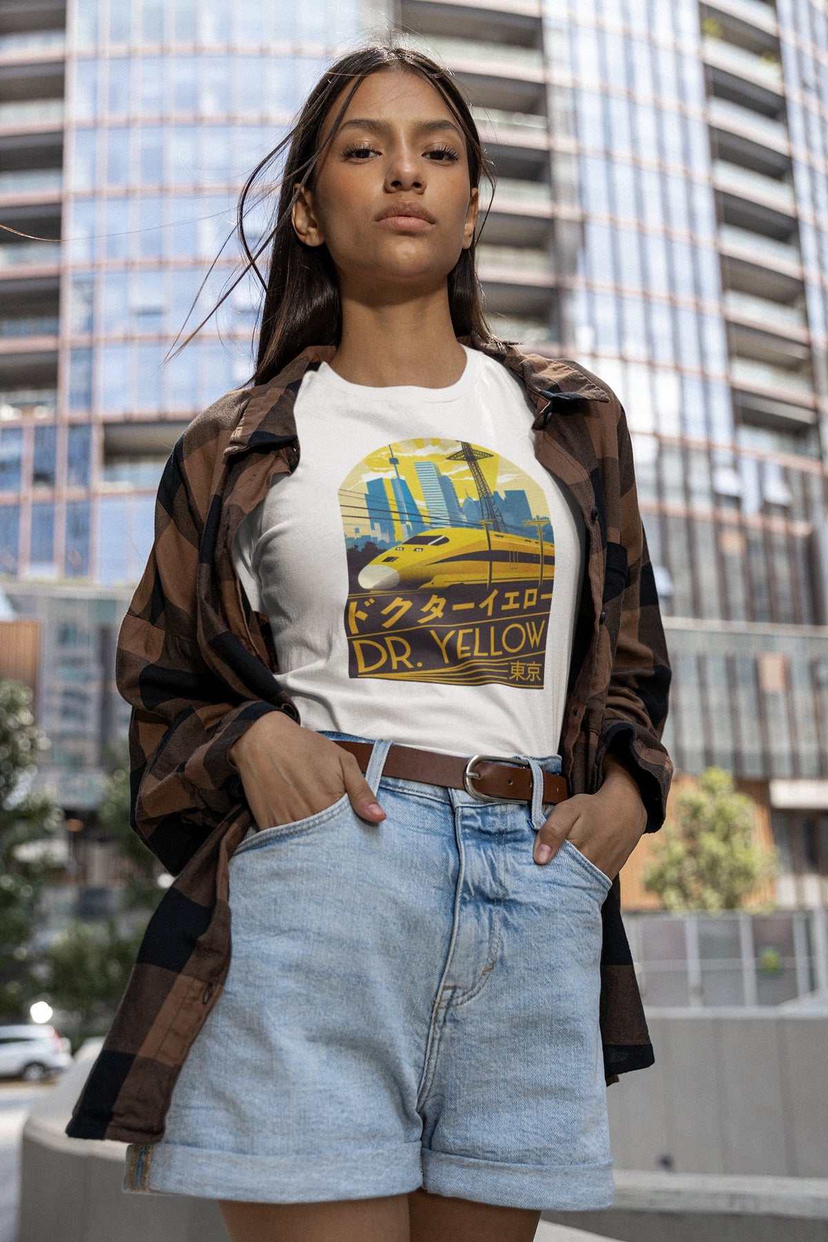 Dr. Yellow Bullet Train Tee