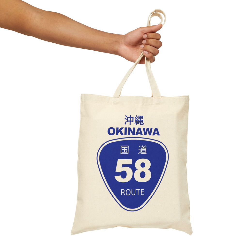Okinawa Route 58 Tote Bag