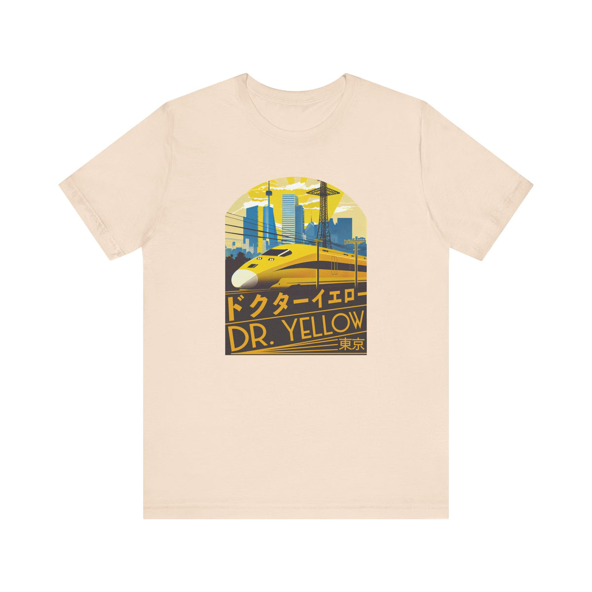 Dr. Yellow Bullet Train Tee