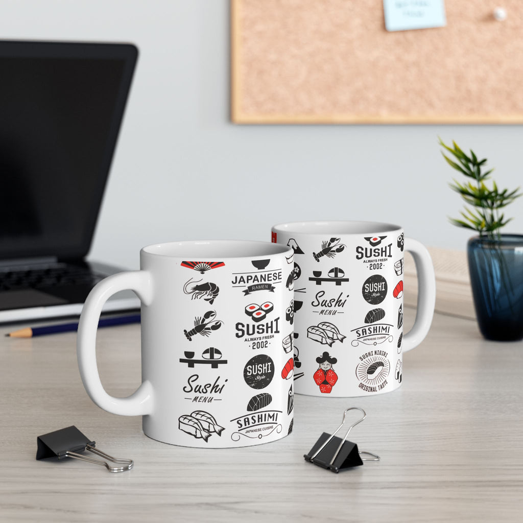 Japan Collage Coffee Mug