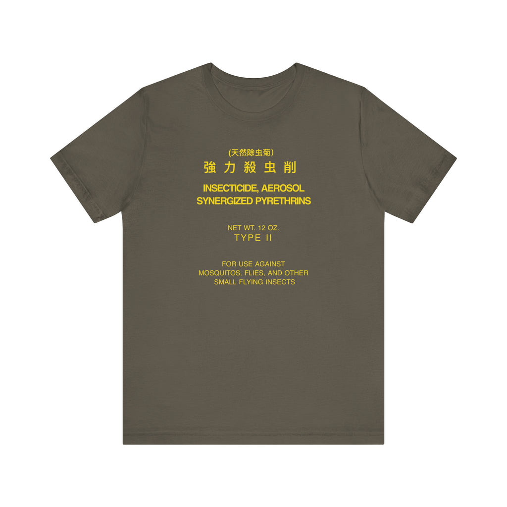 Insecticide Aerosol Tee