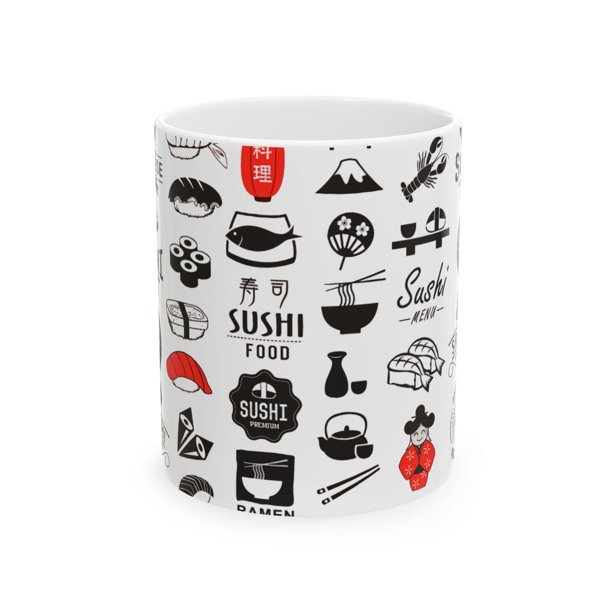 Japan Collage Coffee Mug