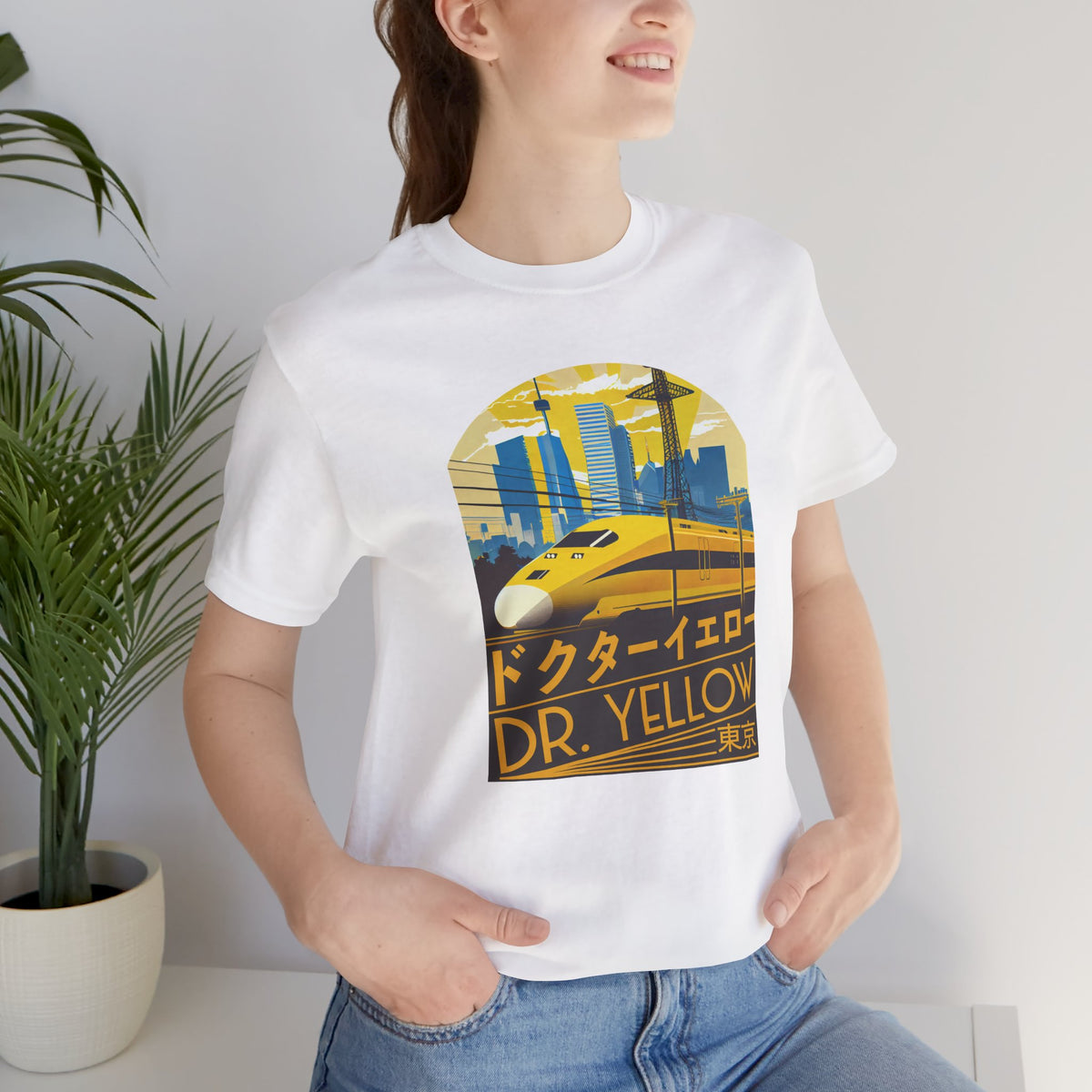 Dr. Yellow Bullet Train Tee