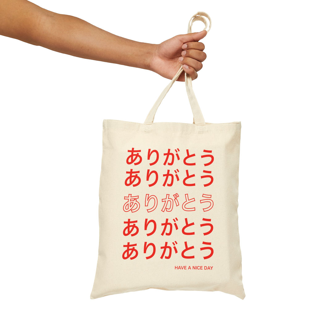 Arigato Thank You Tote Bag