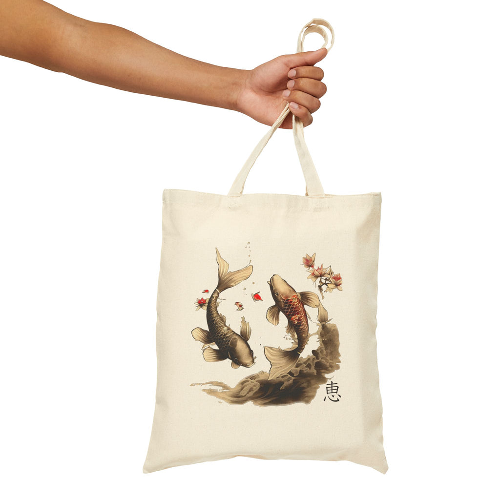 Japanese Koi Tote Bag