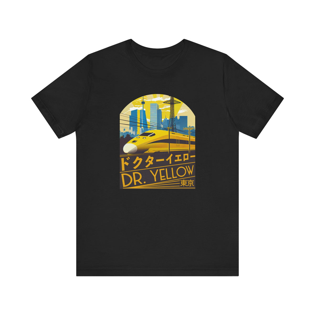 Dr. Yellow Bullet Train Tee