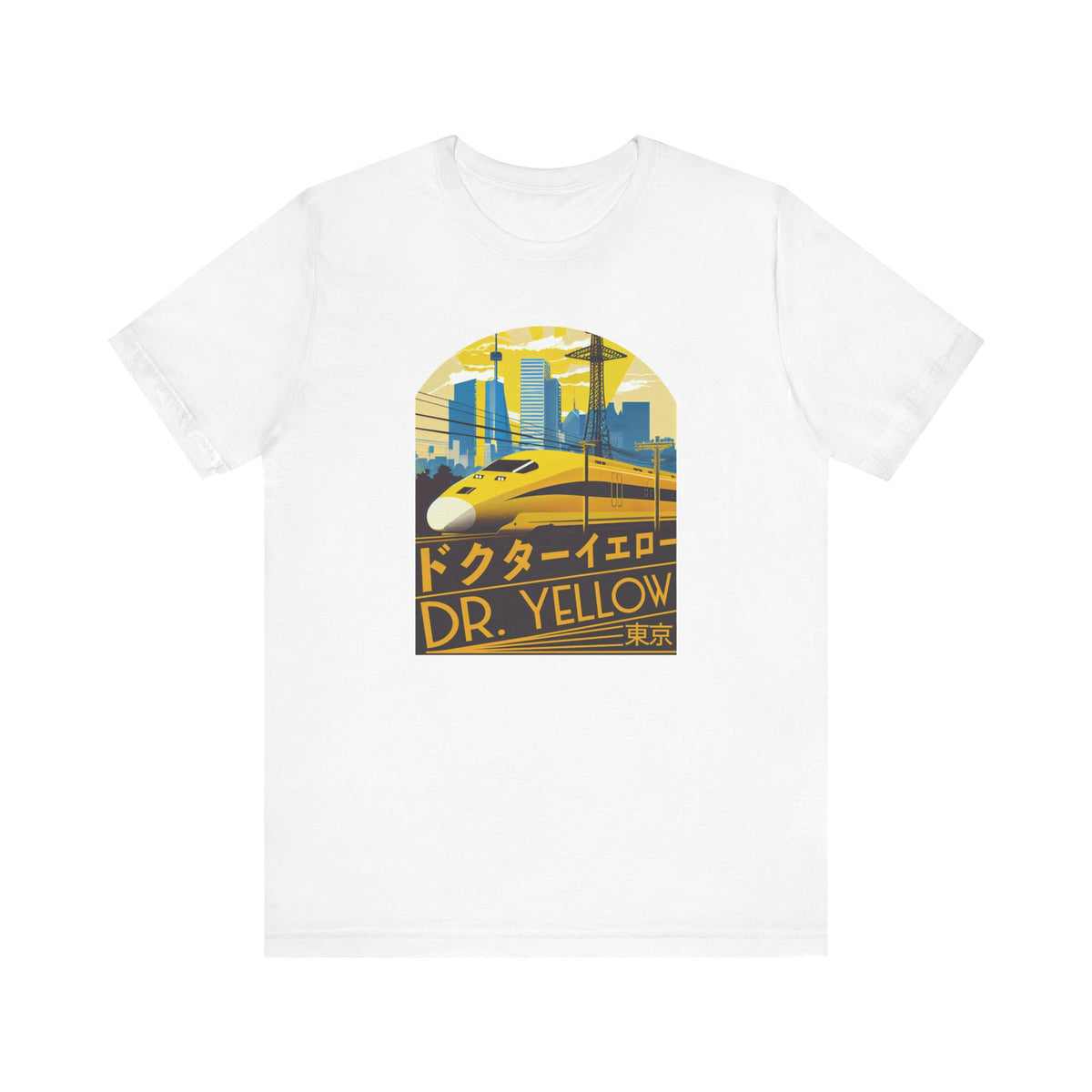 Dr. Yellow Bullet Train Tee
