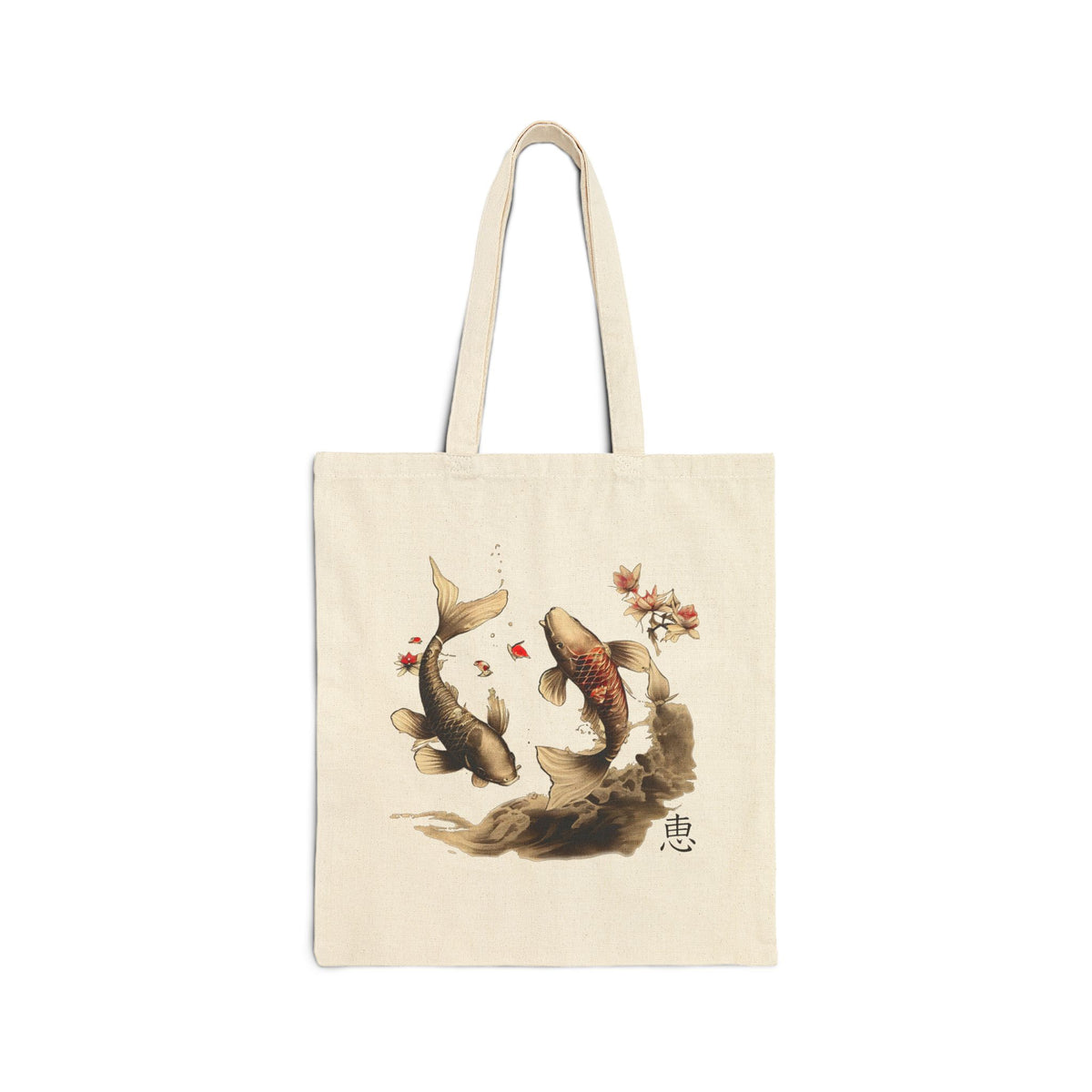 Japanese Koi Tote Bag