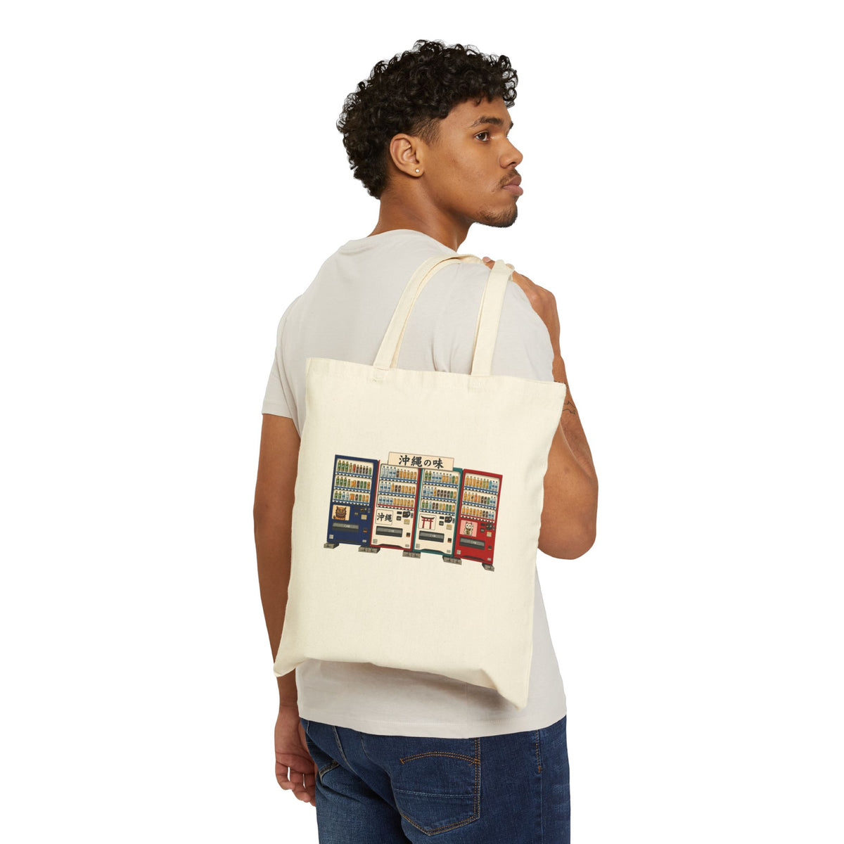 Okinawa Vending Machines 沖縄の味 Retro Japan Tote Bag