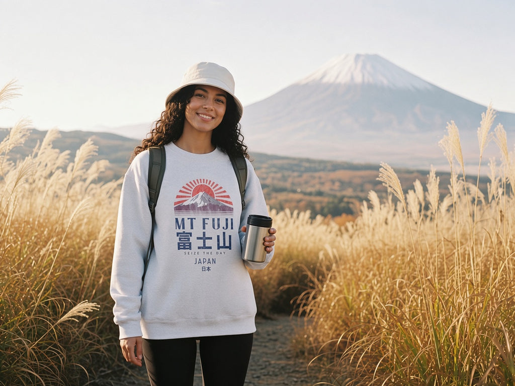 Mount Fuji Crewneck